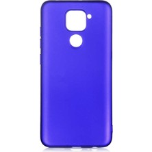 Kilifolsun Xiaomi Redmi Note 9 Kılıf Mat Soft Premier Silikon Kapak Siyah