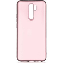 Kilifone - Xiaomi Redmi 9 - Kılıf Mat Soft Premier Silikon Kapak - Mürdüm