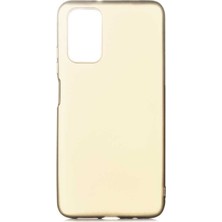 Kilifolsun Xiaomi Redmi 9t Kılıf Mat Soft Premier Silikon Kapak Gold