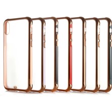 Kilifolsun Apple iPhone x Kılıf Koruyucu Voit Clear Tatlı Sert Silikon Kapak Pembe