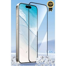 Vip Case Apple iPhone 16 Uyumlu Tam Kaplayan Toz Tutmayan Kutulu Premium Cam Antidust Ekran Koruyucu