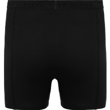 Erkek Siyah Tekli Klasik Bambu Boxer - 25100