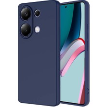 noktaks - Xiaomi Redmi Note 13 4G - Kılıf İçi Kadife Koruyucu Mara Lansman Kapak - Lacivert - T32027