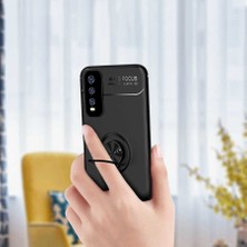 Kilifone - Vivo Y11S - Kılıf Yüzüklü Auto Focus Ravel Karbon Silikon Kapak