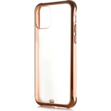 Kilifolsun Apple iPhone 11 Pro Kılıf Koruyucu Voit Clear Tatlı Sert Silikon Kapak Pembe