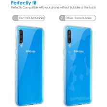 Kilifolsun Samsung Galaxy A70 Kılıf Şeffaf Soft Slim Fitt Süper Silikon Kapak