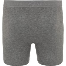 Steve Wolls Erkek Gri 3’lü Uzun Paça Bambu Boxer - 25201