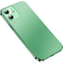 ekılıf - Apple iPhone 12 - Kılıf Kamera Korumalı Sert Bobo Kapak - Yeşil - T22569