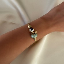 Laria Jewelry Pandora Gece Kalpli Charm'lı Bileklik