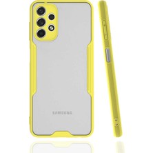 Kilifone - Galaxy A13 4g - Kılıf Kenarı Renkli Arkası Şeffaf Parfe Kapak