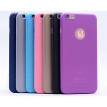 Kilifolsun Apple iPhone 6 Plus Kılıf 1.kalite Mat Ultra Ince Pp Kapak Pembe