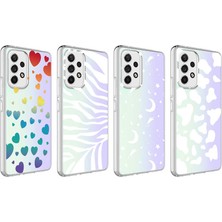 noktaks - Samsung Galaxy A33 5G - Kılıf Desenli Koruyucu M-blue Kapak - Zebra No1