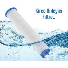 Truva Su Tasarruflu Kireç Önleyici Özellikli 5 Adet Yedek Filtreli Krom Renk Duş Başlığı