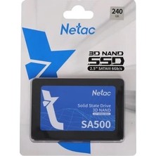 Netac 240GB SA500 550- 450MB/S SSD Sata-3 Disk