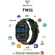 Wearfit Pro TW11 Akıllı Saat 50MM Miniled Ekran Akıllı Kol Saati