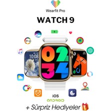 Wearfit Pro Watch 9 Akıllı Saat 45MM Amoled Ekran Akıllı Kol Saati