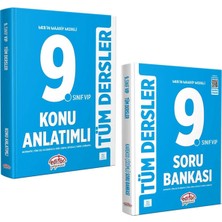 2025 Editör Maarif Modeli 9.sınıf Tüm Dersler Konu Anlatımlı Soru Bankası Seti