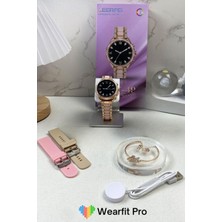 Wearfit Pro Sw-49 Akıllı Saat 38MM Yuvarlak Ekran Kadın Akıllı Kol Saati & Bileklik