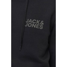 Jjecorp Logo Sweat Hood Noos Siyah-2
