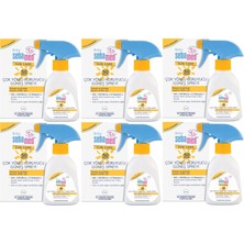 Sebamed Sun Care Bebek Güneş Losyonu Kremi Sprey 50+ Faktör 200ML (Hassas Ciltler Için) (6 Lı Set)