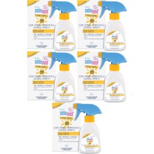 Sebamed Sun Care Bebek Güneş Losyonu Kremi Sprey 50+ Faktör 200ML (Hassas Ciltler Için) (5 Li Set)