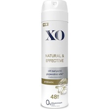 Xo Deodorant Natural & Effective 150 ml x 4 adet