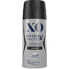 Xo Deodorant 150 ml Erkek Extreme - Sensitive - Insivible - Clear & Protect 4'lü Set