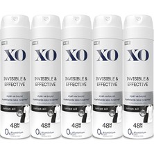 Xo Deodorant Natural & Effective 150 ml x 5 adet