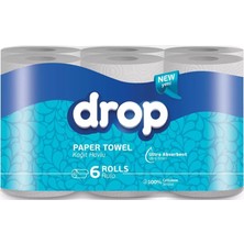 Drop Kağıt Havlu Çift Katlı (30 Lu Pk) (5pk*6)