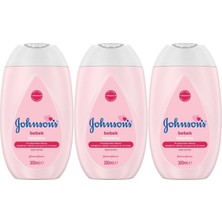 Johnsons Baby Bebek Losyon 300ML (3 Lü Set)