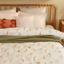 Bella Maison %100 Pamuk Saten Leora King Size Nevresim Seti Somon (240X220 Cm)