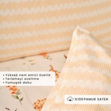Bella Maison %100 Pamuk Saten Leora King Size Nevresim Seti Somon (240X220 Cm)