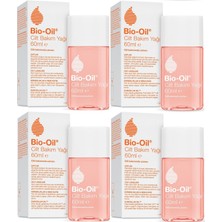 Bio-Oil Çatlak Oluşumunu Önleyici Cilt Bakım Yağı 60ML (Yeni Formül) (4 Lü Set)