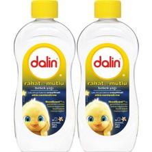 Dalin Bebek Yağı 300ML Rahat ve Mutlu Vanilya Kokulu Nemlendirici (2 Li Set)
