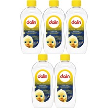 Dalin Bebek Yağı 300ML Rahat ve Mutlu Vanilya Kokulu Nemlendirici (5 Li Set)