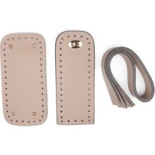 Simisso Deri Çanta Yapımı 4 Lü Bej