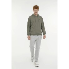 Lumberjack A10181320308010 4W MB SN73 Hoodıe 4pr Hakı Erkek Kapsonlu Sweatshırt