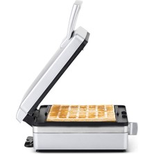 H.koenig GFX320 Waffle Makinesi, 1400 W, 2 Waffle, 15 x 10 Cm, Gri