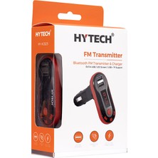 Hytech Hy-Xcb25 5V 1A Led Ekran Usb+Tf Desteği Kırmızı Bluet