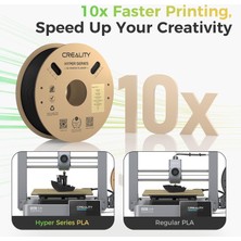 Creality Urhanshop Creality Hyper Pla Siyah Filament 1.75MM 1kg