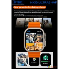 Watch Ultra HK10 Ultra 13 Wi-Fi Modelli Tiktok,oyun,gps Yapay Zeka Tüm Telefonlara Uyumludur