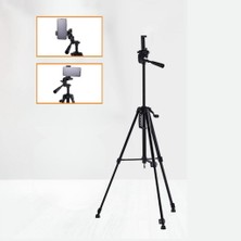 Petinka Tripod Telefon ve Fotoğraf Makinası Takılabilen 146CM Bluetooth Kumandalı Tutucu