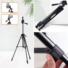 Petinka Tripod Telefon ve Fotoğraf Makinası Takılabilen 146CM Bluetooth Kumandalı Tutucu