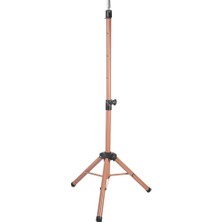 Lisinya Özel Kuaför    Eğitim Mankeni Için Metal Tripod / Sütlü Kahve + Taşıma Çantası