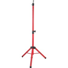 Lisinya Özel Kuaför    Eğitim Mankeni Için Metal Tripod / Kırmızı + Taşıma Çantası