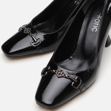 Siyah Kadın Stiletto