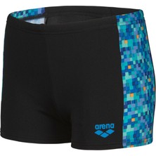 Arena Pool Tiles Erkek Çocuk Mayosu (Siyah)