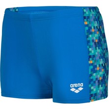 Arena Pool Tiles Erkek Çocuk Mayosu (Mavi)
