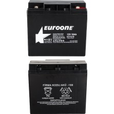 Caddemia Euroone EO1218 12 Volt - 18 Amper Akü (181 x 76 x 167 Mm) (4434)