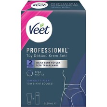 Veet Tüy Dökücü Krem Seti Professional 2X50 Ml. (2'li)